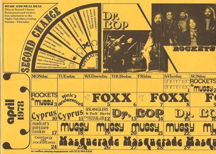 Handbill April 1978 Band