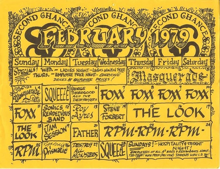 Handbill February 1979 Band