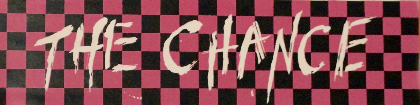 The Chance  checker board bumper sticker